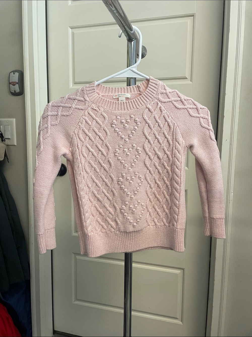 Kid’s Crewcuts Sweater with Heart Design